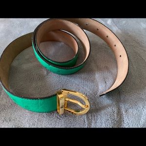 Genuine Ostrich Belt